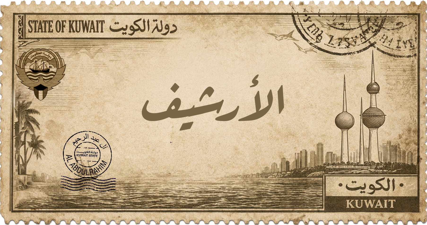 منظر تاريخي للكويت